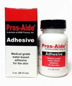 ADM Tronics Pros Aide Adhesive - (Glitter Tattoo Glue) 2 Oz Glitter Tattoos