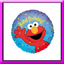 SKS 18in Elmo Birthday Balloon