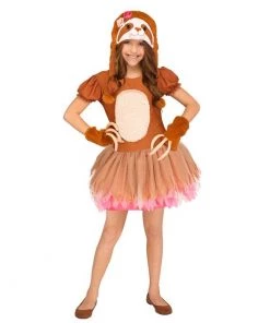 Dotsy's Entertainment Co. Kid's Halloween Costumes Sassy Sloth Costume Child Medium