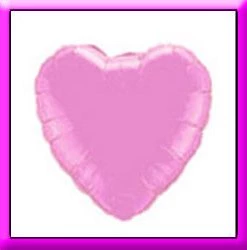 SKS The Valentine's Day Collection 18" Pink Heart Foil Balloon