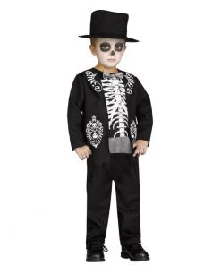 Dotsy's Entertainment Co. Kid's Halloween Costumes Skeleton King Costume Child Size 4-6