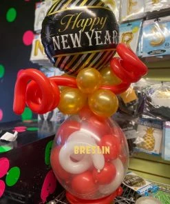 Dotsy's Entertainment Co. New Year's Eve New Years Eve Mini Balloon Drop Pop!