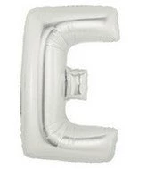 SKS Letter Balloons - Silver 36" 8 SKS Letter Balloons - Silver 36"
