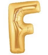 SKS Letter Balloons - Gold 36" 9 SKS Letter Balloons - Gold 36"