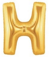 SKS Letter Balloons - Gold 36" 11 SKS Letter Balloons - Gold 36"