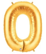 SKS Letter Balloons - Gold 36" 18 SKS Letter Balloons - Gold 36"