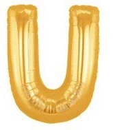 SKS Letter Balloons - Gold 36" 24 SKS Letter Balloons - Gold 36"