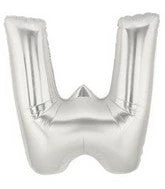SKS Letter Balloons - Silver 36" 26 SKS Letter Balloons - Silver 36"