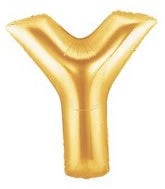 SKS Letter Balloons - Gold 36" 28 SKS Letter Balloons - Gold 36"