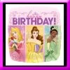 SKS 18" Square Disney Princess Foil Balloon