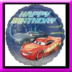 SKS 18" Lightning McQueen Foil Balloon Cars Birthday