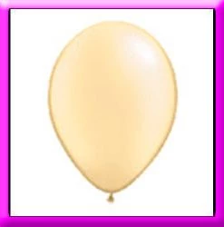 SKS 11" Ivory Latex Balloon