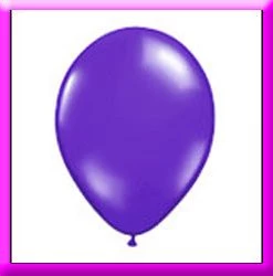 SKS 11" Purple Latex Balloon