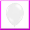 SKS 11" White Latex Balloon