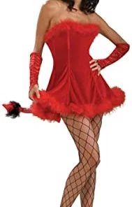 Dotsy's Entertainment Co. Delicious Devil Adult Medium Sexy Secret Wishes Costume