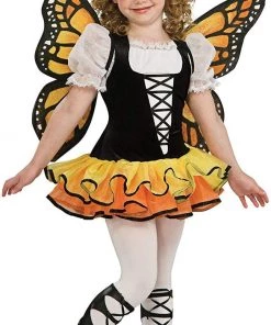 Dotsy's Entertainment Co. Kid's Halloween Costumes Rubie's Costume Deluxe Monarch Butterfly Child's Halloween Costume