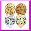 SKS 11" Safari Print Latex Balloon