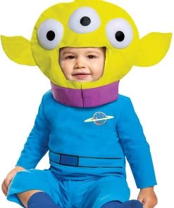 Disguise Baby Boy's Disney Pixar Toy Store And Beyond Alien Classic Costume Baby 12-18months