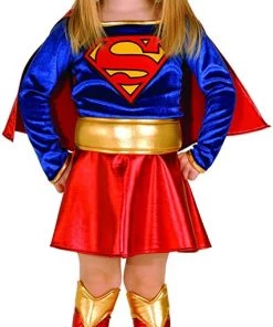 Kid's Halloween Costumes Rubies Costume Supergirl Superhero DC Size Toddler 2-4