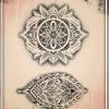 ProAiir Wiser's Lace & Pearls Tattoo Pro Stencil 2 Wiser's Tattoo Pro Stencils
