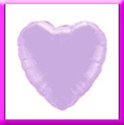 Anagram 18" LIGHT Purple LAVENDER Heart Foil Balloon The Valentine's Day Collection