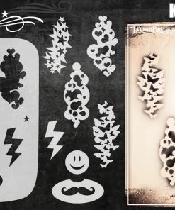 ProAiir Wiser's Kids Clusters Tattoo Pro Stencil Wiser's Tattoo Pro Stencils