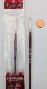 Ruby Red - Fine Round Brush