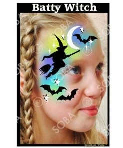 ProAiir Batty Witch Halloween- Profile Stencil Profiles