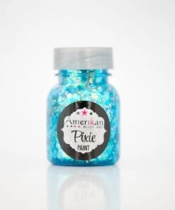 Amerikan Body Art Blue Monday Pixie Paint Glitter - 1 Ounce