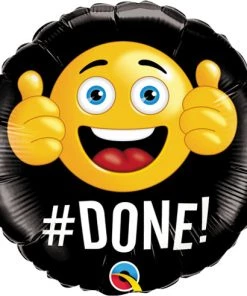 SKS #Done 18” Foil Balloon