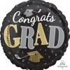 Dotsy's Entertainment Co. Graduation Anagram Balloons Congrats GRAD 18" Round Foil Balloon 1 Dotsy's Entertainment Co. Graduation Anagram Balloons Congrats GRAD 18" Round Foil Balloon