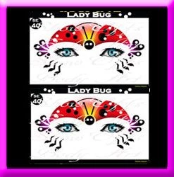 ProAiir Lady Bug Stencil Eyes