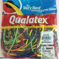 Twisting Balloons Qualatex 160Q Assorted Colours Balloon