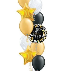 Dotsy's Entertainment Co. New Year's Eve New Years Eve Mini Balloon Drop Pop!