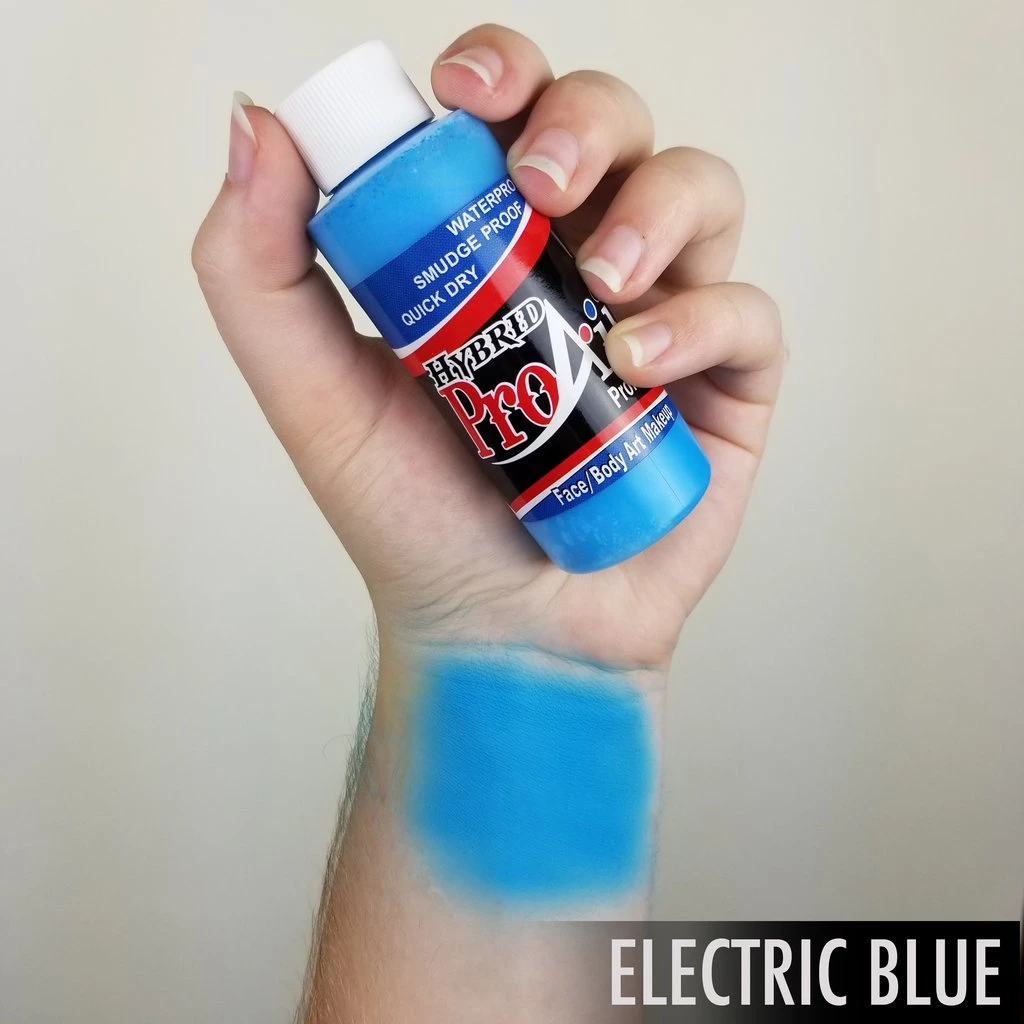 ProAiir Hybrid - Electric Blue Airbrush Makeup Body Paint Hybrid Paint