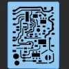 ProAiir Quick EZs QEZ Stencil - Circuit Board 2 ProAiir Quick EZs QEZ Stencil - Circuit Board