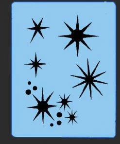 ProAiir QEZ Stencil - Star Burst