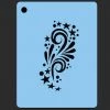 ProAiir QEZ Stencil - Stars & Swirls