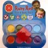 Ruby Red Pearl Palette Ruby Red Facepaint