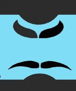 ProAiir QEZ Stencil - Mustache 2 Quick EZs