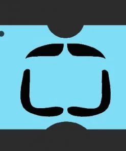 ProAiir Quick EZs QEZ Stencil - Mustache 4