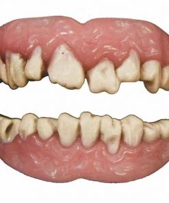 Dotsy's Entertainment Co. Tinsley FX Teeth Zombi - Halloween Special FX Teeth And Eyelashes