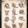 ProAiir Wiser's Tattoo Pro Stencils Wiser's Zodiac Tattoo Pro Stencil