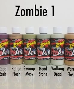 Hybrid Paint PROAIIR HYBRID WATERPROOF MAKEUP 2oz - ZOMBIE 1 COLOR 6 PACK