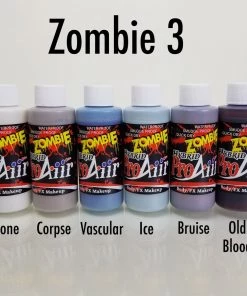 Hybrid Paint PROAIIR HYBRID WATERPROOF MAKEUP 2oz - ZOMBIE 3 COLOR 6 PACK