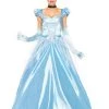 Leg Avenue Cinderella Princess Blue Costume Size Adult Medium