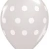 SKS Clear Polka Dot 16" Latex Balloon
