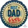 SKS BEST DAD EVER STAMP 18" Foil Balloon Father's Day