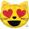 Dotsy's Entertainment Co. Cat Emoji Foil Balloon 22" Large Shape