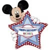 SKS 30" Mickey Birthday Foil Balloon Personalize